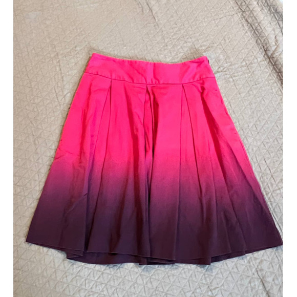 Express Dresses & Skirts - Express Pink purple ombre a-line skirt 4